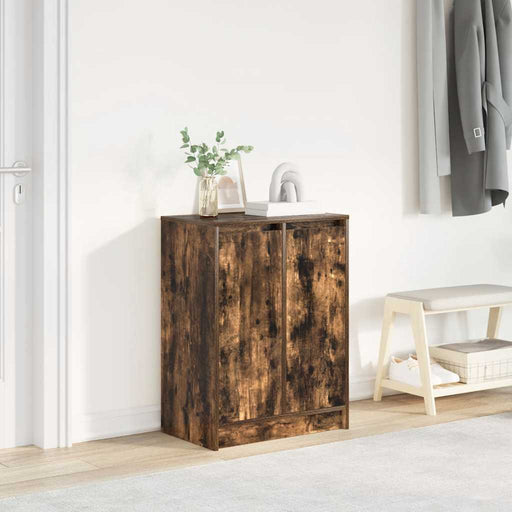 Dulap Pantofi Stejar Afumat 57x34x76 cm Lemn prelucrat - WALTI WALTI