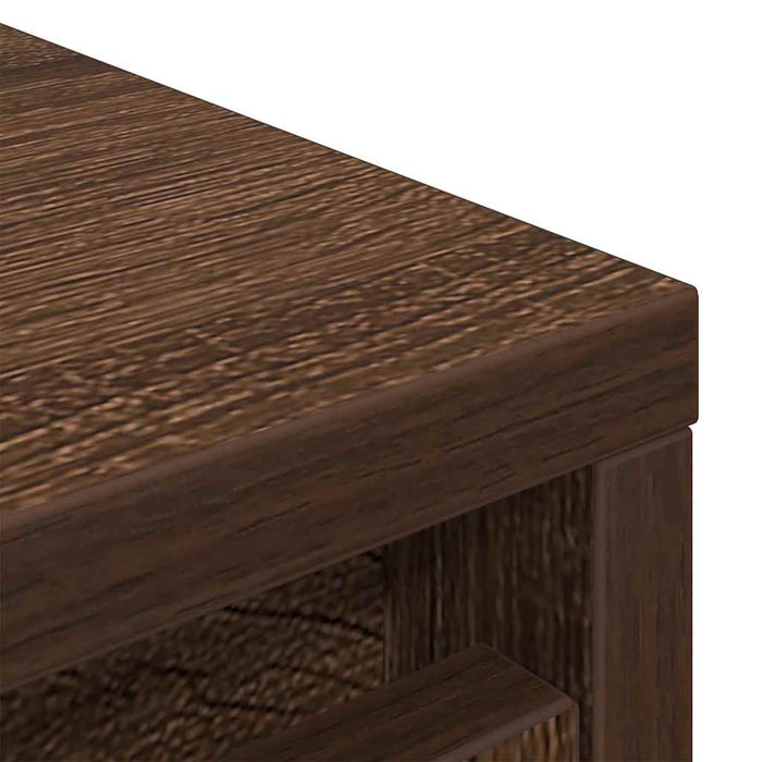 Dulap Pantofi Stejar maro 57x34x76 cm Lemn prelucrat - WALTI WALTI