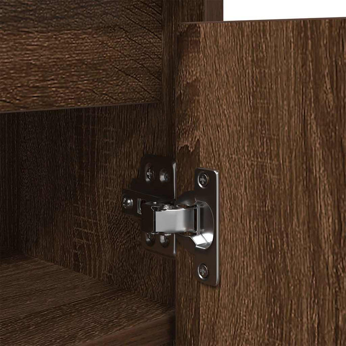 Dulap Pantofi Stejar maro 57x34x76 cm Lemn prelucrat - WALTI WALTI