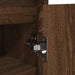 Dulap Pantofi Stejar maro 57x34x76 cm Lemn prelucrat - WALTI WALTI