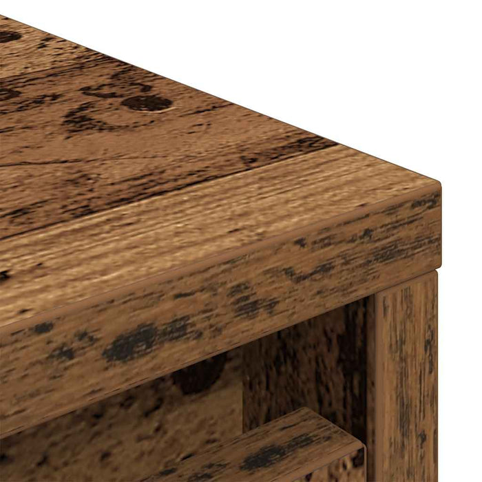 Dulap Pantofi Lemn Vechi 57x34x76 cm Lemn prelucrat - WALTI WALTI
