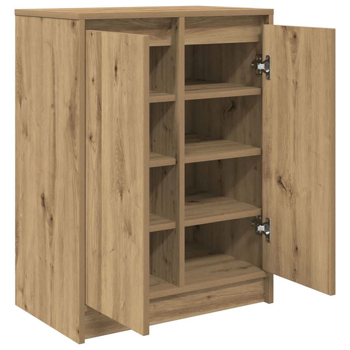Dulap Pantofi Artisan Stejar 57x34x76 cm Lemn prelucrat - WALTI WALTI