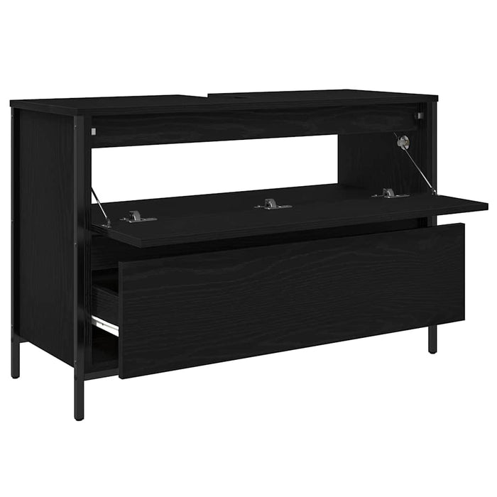 Dulap pentru baie cu sertare Stejar negru 90x34,5x60 cm - WALTI WALTI