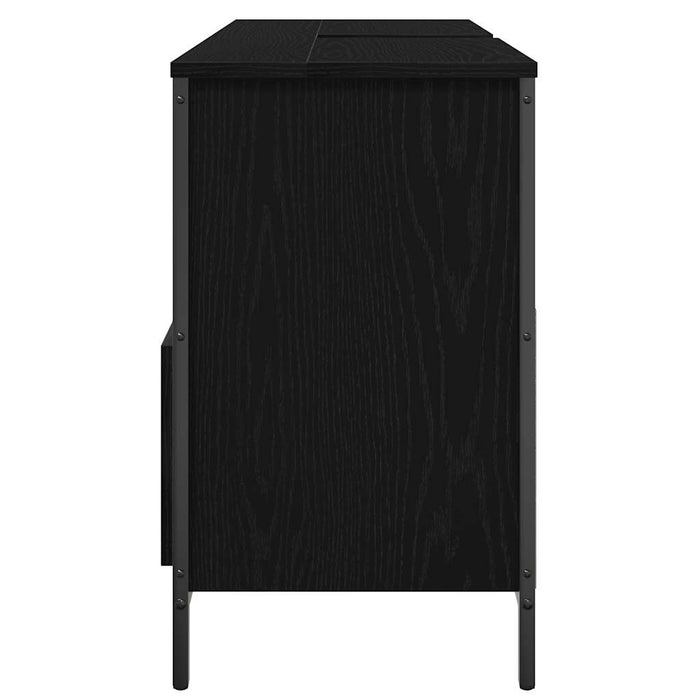 Dulap pentru baie cu sertare Stejar negru 90x34,5x60 cm - WALTI WALTI