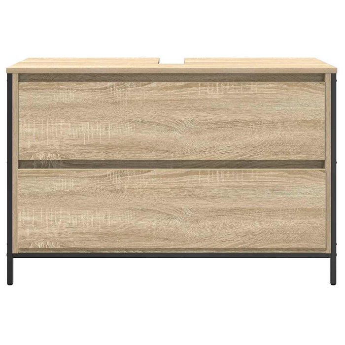Dulap pentru baie cu sertare Stejar Sonoma 90x34,5x60 cm - WALTI WALTI