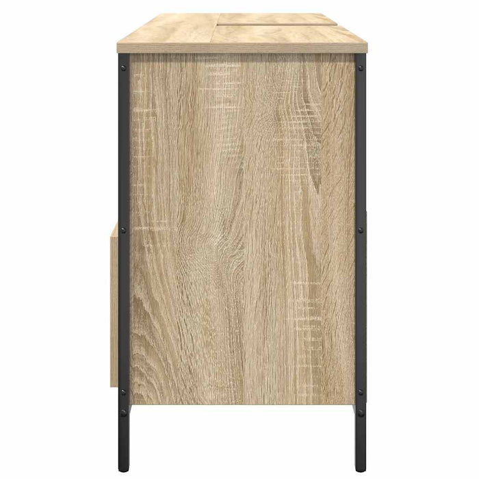 Dulap pentru baie cu sertare Stejar Sonoma 90x34,5x60 cm - WALTI WALTI