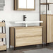 Dulap pentru baie cu sertare Stejar Sonoma 90x34,5x60 cm - WALTI WALTI