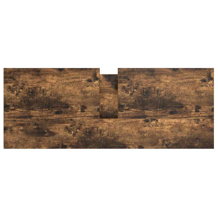 Dulap pentru baie cu sertare stejar afumat 90x34,5x60 cm - WALTI WALTI
