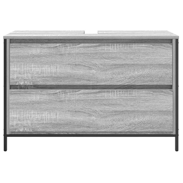 Dulap pentru baie cu sertare Gri Sonoma 90x34,5x60 cm - WALTI WALTI