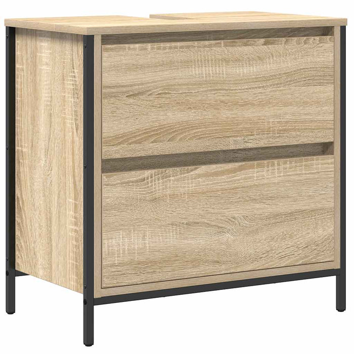 Dulap pentru baie cu sertare Stejar Sonoma 60x34,5x60 cm - WALTI WALTI