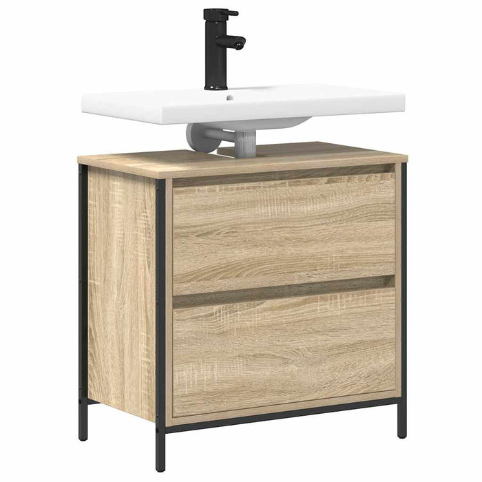 Dulap pentru baie cu sertare Stejar Sonoma 60x34,5x60 cm - WALTI WALTI