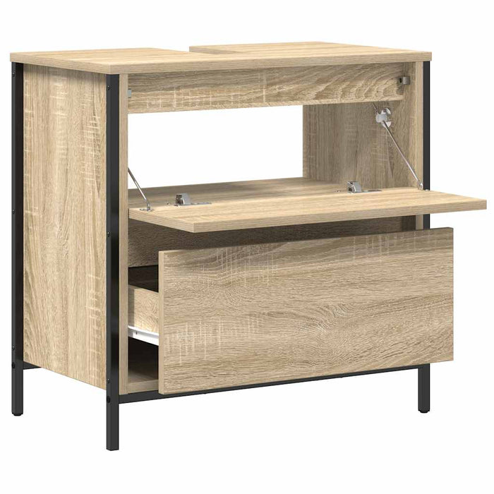 Dulap pentru baie cu sertare Stejar Sonoma 60x34,5x60 cm - WALTI WALTI