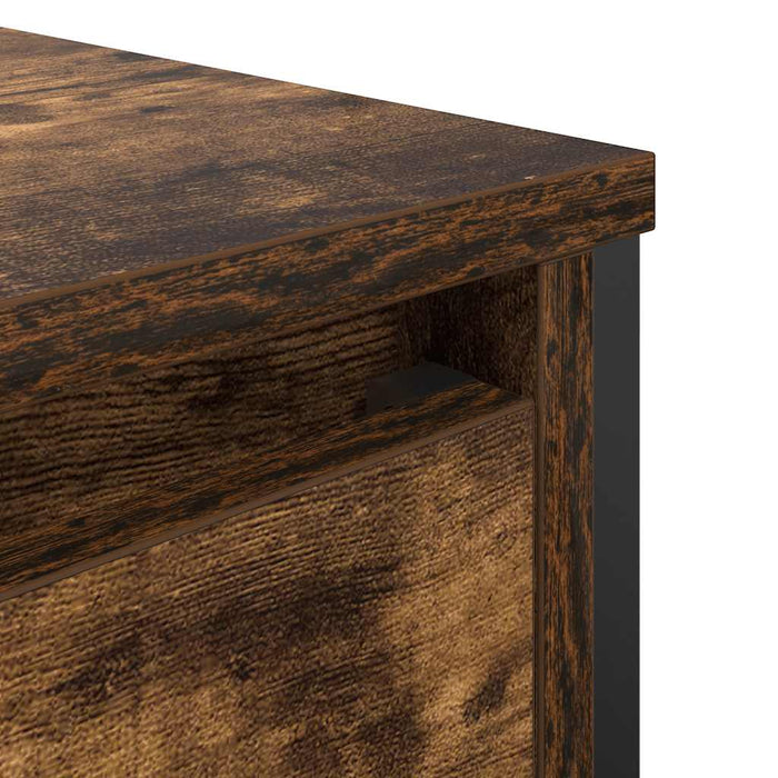 Dulap pentru baie cu sertare stejar afumat 60x34,5x60 cm - WALTI WALTI