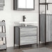 Dulap pentru baie cu sertare Gri Sonoma 60x34,5x60 cm - WALTI WALTI
