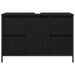 Dulap pentru chiuvetă cu sertare Stejar negru 90x34,5x60 cm - WALTI WALTI