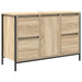 Dulap pentru chiuvetă cu sertare Stejar Sonoma 90x34,5x60 cm - WALTI WALTI