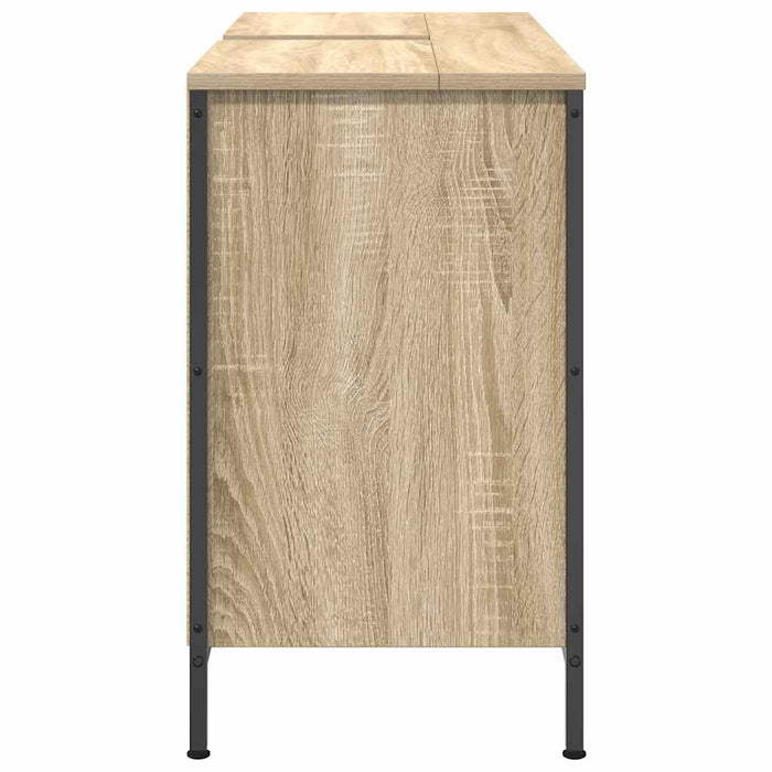 Dulap pentru chiuvetă cu sertare Stejar Sonoma 90x34,5x60 cm - WALTI WALTI
