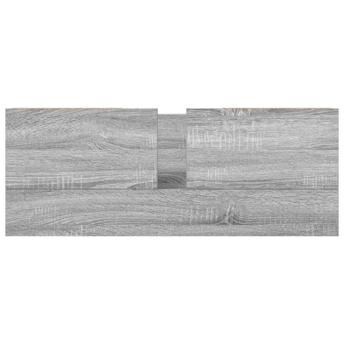 Dulap pentru chiuvetă cu sertare Gri Sonoma 90x34,5x60 cm - WALTI WALTI