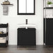 Dulap pentru lavoar baie negru 60x34,5x60 cm - WALTI WALTI