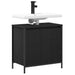 Dulap pentru lavoar baie negru 60x34,5x60 cm - WALTI WALTI