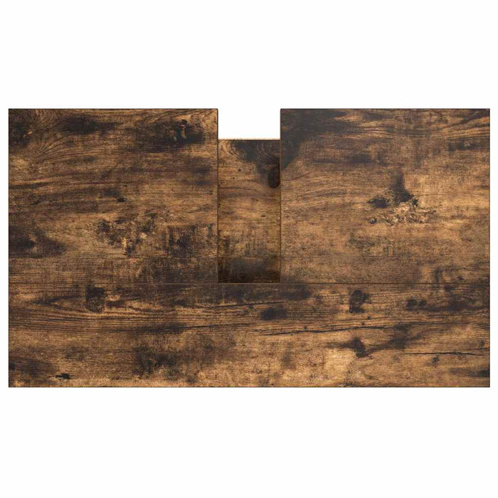 Dulap pentru lavoar baie stejar afumat 60x34,5x60 cm - WALTI WALTI