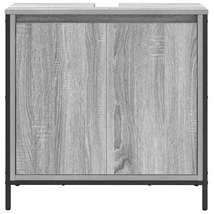 Dulap pentru lavoar baie gri Sonoma 60x34,5x60 cm - WALTI WALTI