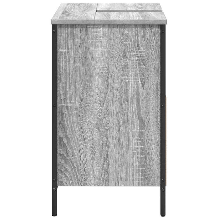 Dulap pentru lavoar baie gri Sonoma 60x34,5x60 cm - WALTI WALTI