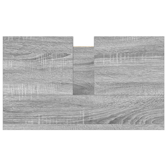 Dulap pentru lavoar baie gri Sonoma 60x34,5x60 cm - WALTI WALTI