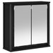 Dulap de baie cu oglindă stejar negru 60x21x60 cm - WALTI WALTI