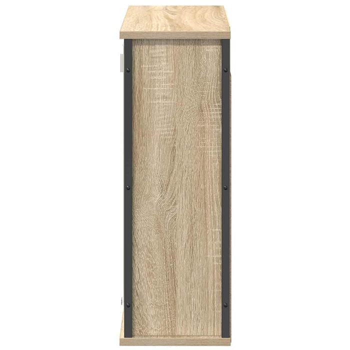 Dulap de baie cu oglindă Stejar Sonoma 60x21x60 cm - WALTI WALTI