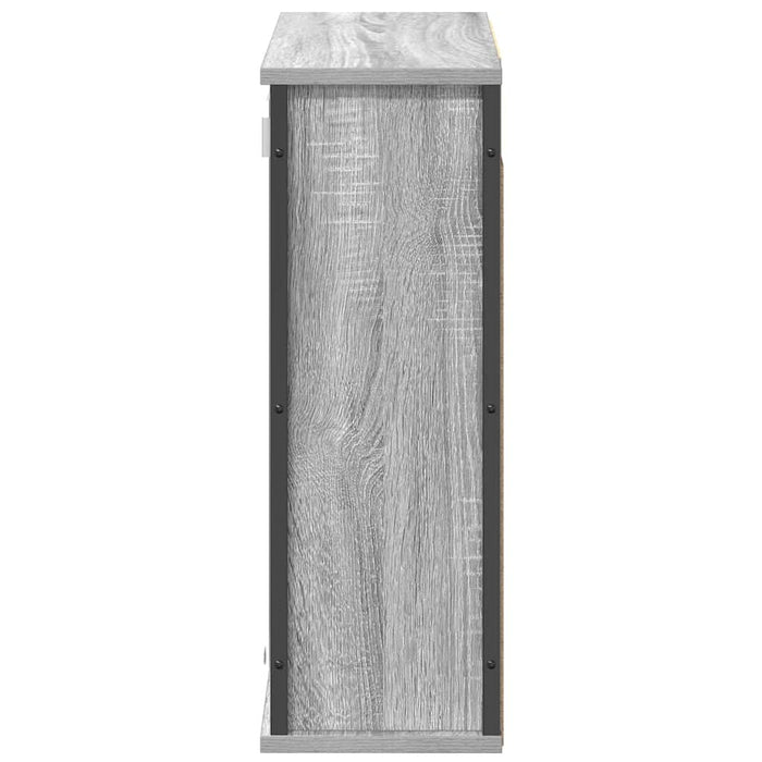Dulap de baie cu oglindă Gri Sonoma 60x21x60 cm - WALTI WALTI