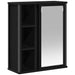 Dulap de baie cu oglindă stejar negru 50x21x60 cm - WALTI WALTI