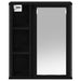 Dulap de baie cu oglindă stejar negru 50x21x60 cm - WALTI WALTI