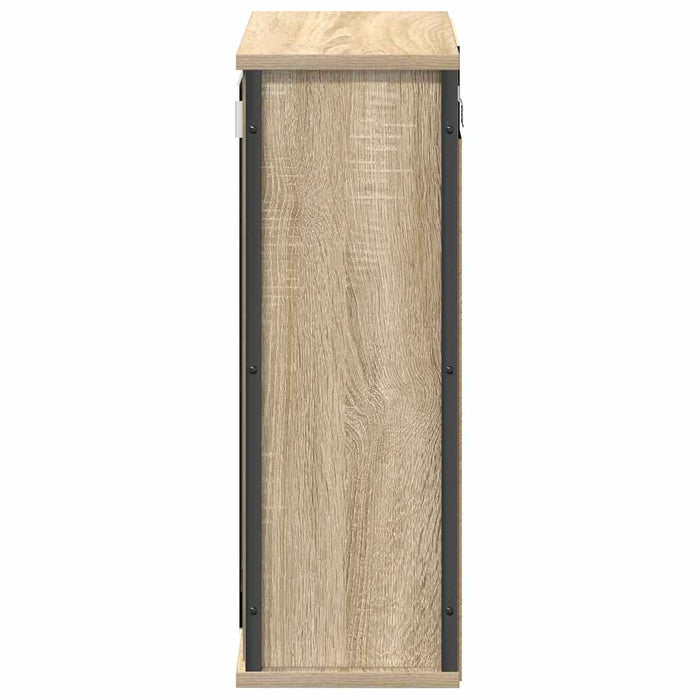 Dulap de baie cu oglindă Stejar Sonoma 50x21x60 cm - WALTI WALTI