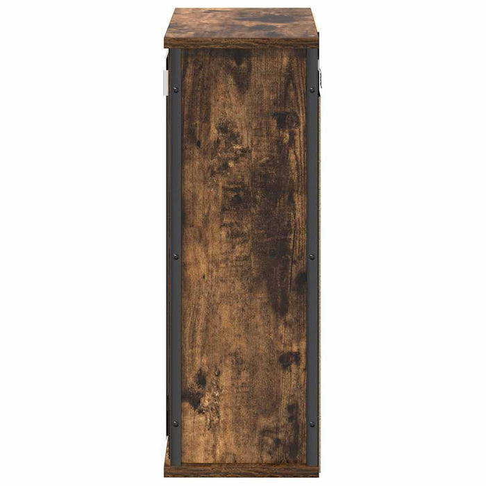 Dulap de baie cu oglindă stejar afumat 50x21x60 cm - WALTI WALTI