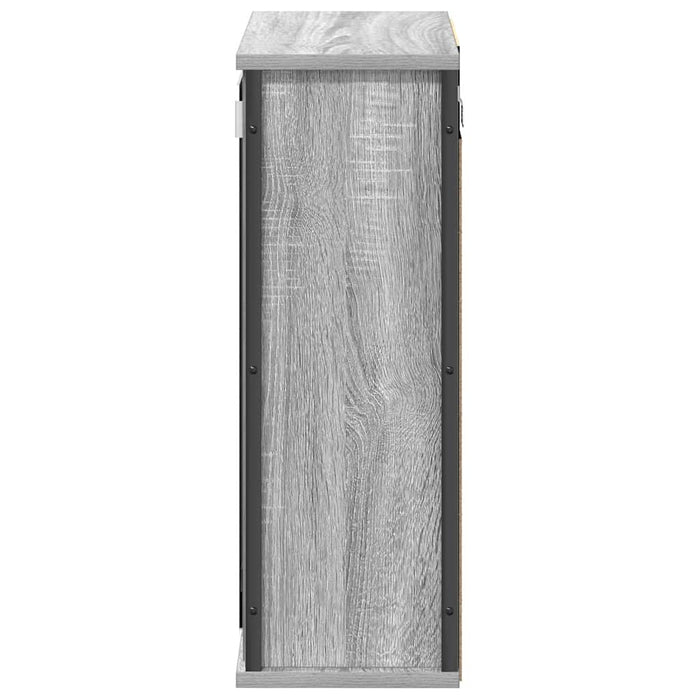 Dulap de baie cu oglindă gri Sonoma 50x21x60 cm - WALTI WALTI