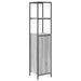 Dulap de baie cu rafturi Gri Sonoma 36x35x165 cm - WALTI WALTI