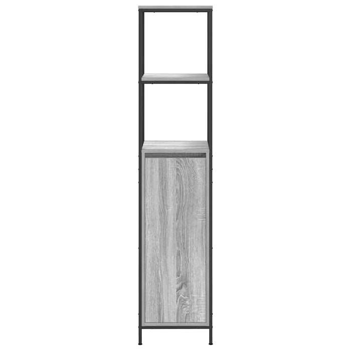 Dulap de baie cu rafturi Gri Sonoma 36x35x165 cm - WALTI WALTI