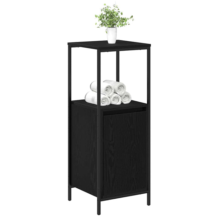Dulap de baie cu rafturi Stejar negru 36x35x95 cm - WALTI WALTI