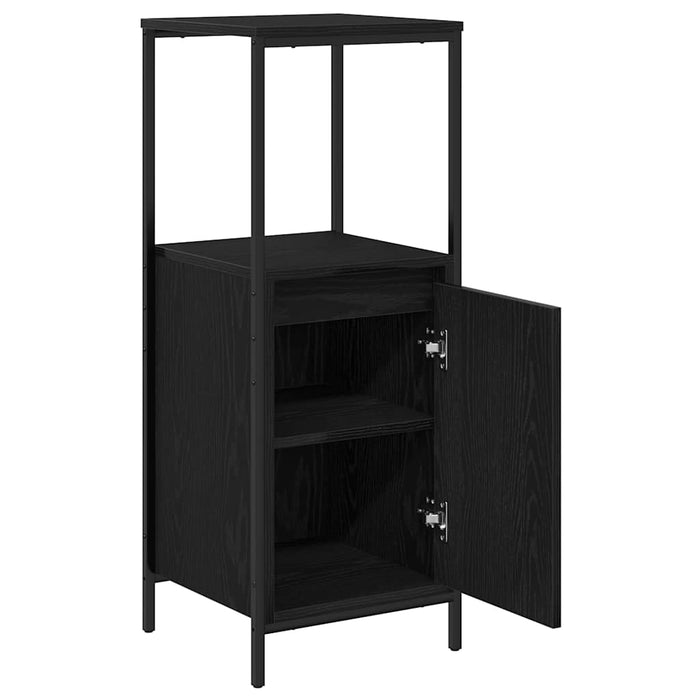 Dulap de baie cu rafturi Stejar negru 36x35x95 cm - WALTI WALTI
