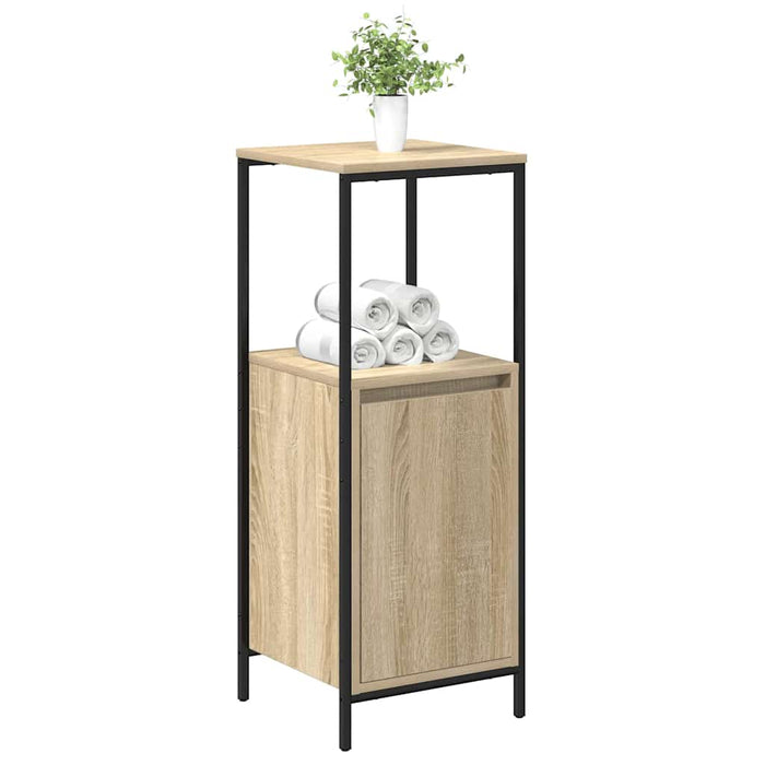 Dulap de baie cu rafturi Stejar Sonoma 36x35x95 cm - WALTI WALTI