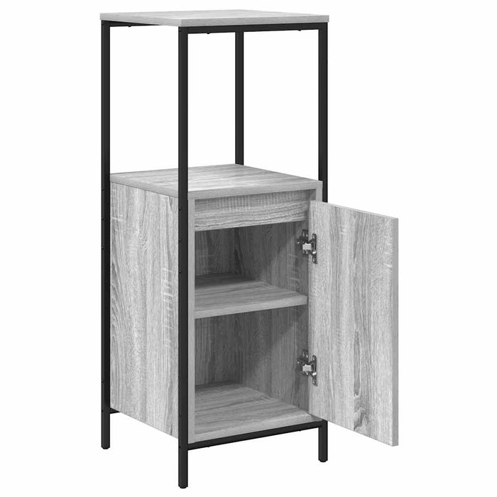 Dulap de baie cu rafturi Gri Sonoma 36x35x95 cm - WALTI WALTI