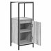 Dulap de baie cu rafturi Gri Sonoma 36x35x95 cm - WALTI WALTI