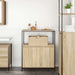 Dulap de baie cu rafturi Stejar Sonoma 76,5x35x95 cm - WALTI WALTI