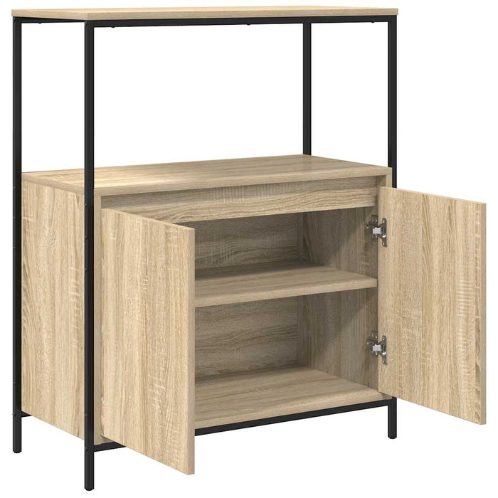 Dulap de baie cu rafturi Stejar Sonoma 76,5x35x95 cm - WALTI WALTI