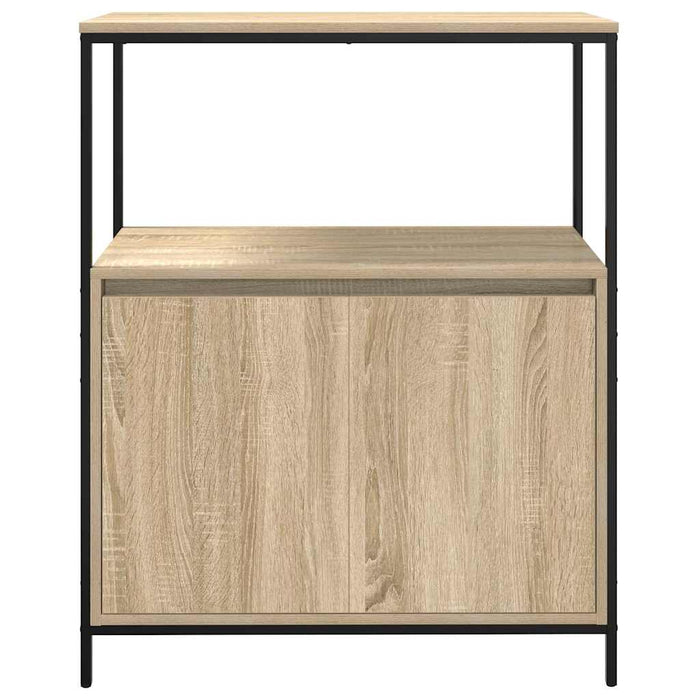 Dulap de baie cu rafturi Stejar Sonoma 76,5x35x95 cm - WALTI WALTI