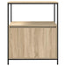 Dulap de baie cu rafturi Stejar Sonoma 76,5x35x95 cm - WALTI WALTI