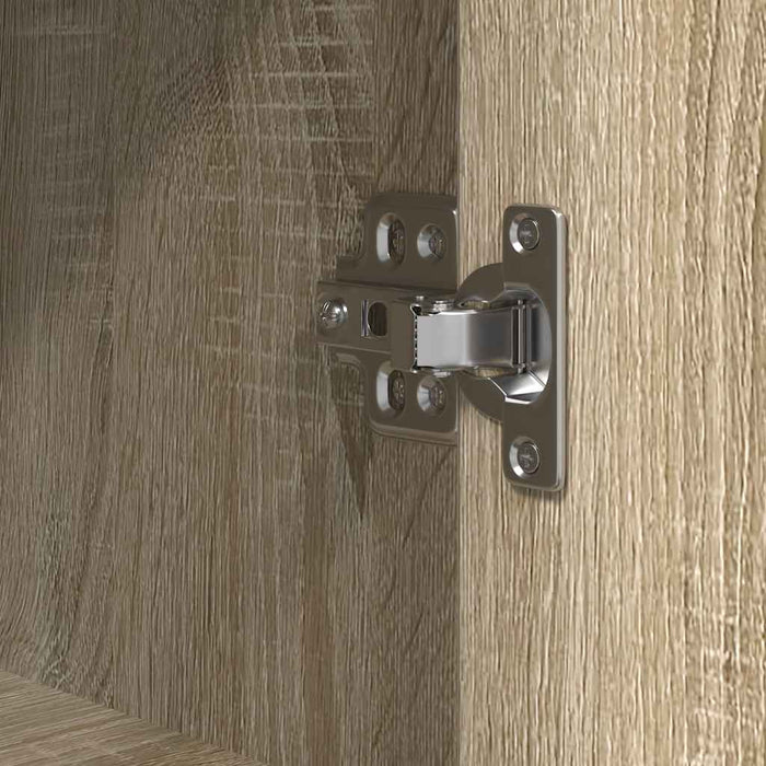 Dulap de baie cu rafturi Stejar Sonoma 76,5x35x95 cm - WALTI WALTI