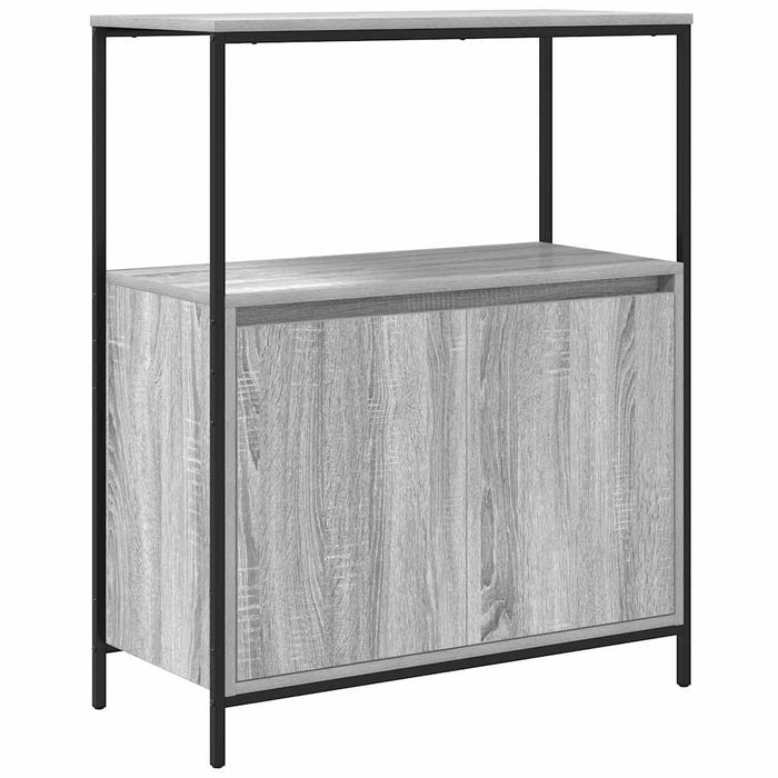Dulap de baie cu rafturi Gri Sonoma 76,5x35x95 cm - WALTI WALTI
