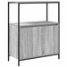 Dulap de baie cu rafturi Gri Sonoma 76,5x35x95 cm - WALTI WALTI